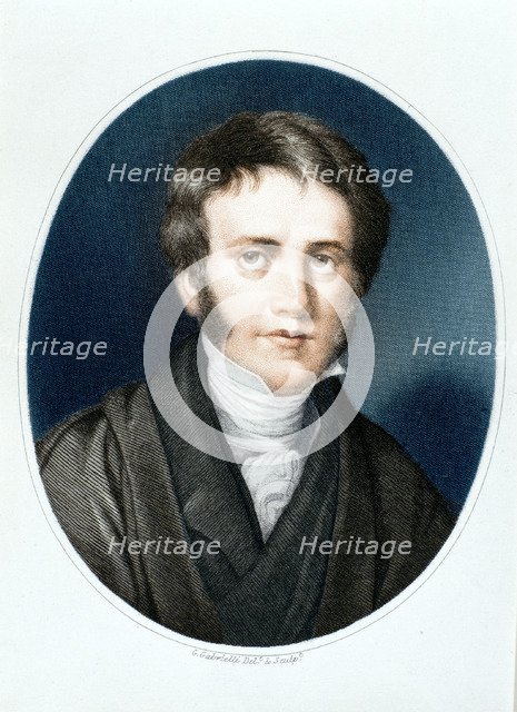 Sir John Herschel, astronomer and scientist, 1810s. Artist: Gaspare Gabrielli.