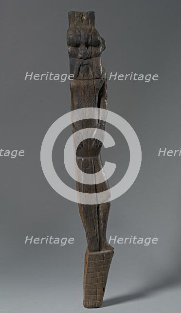 Chair or Bed Leg with the God Bes, 1540-1296 BC. Creator: Unknown.