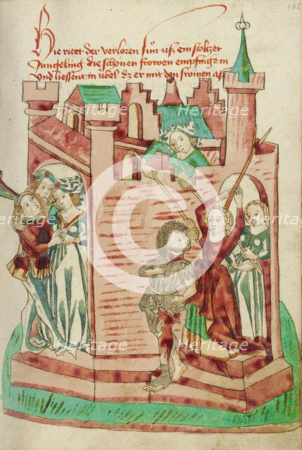 The Prodigal Son at the Brothel, 1469. Creator: Unknown.