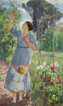 Primavera (Spring), 1918. Creator: Moggioli, Umberto (1886-1919).