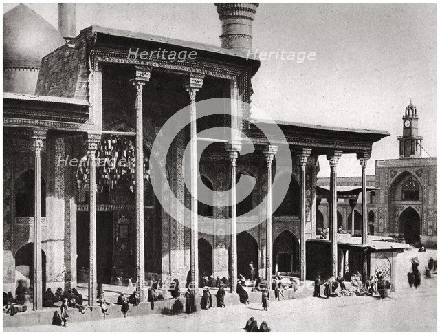 The entrance gate of the Kadimain Mosque leading to the tomb of the Imam Moosa Al Kadim, 1925. Artist: A Kerim