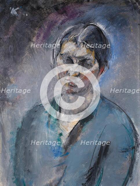 The artist's wife, 1914. Creator: Anton Kolig.