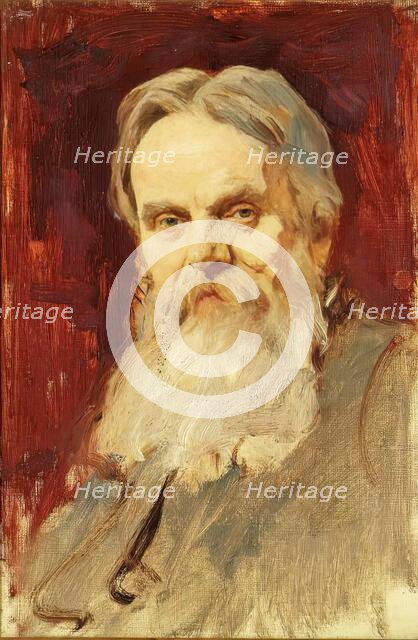 William Holman Hunt, (1827-1910), c1870s. Creator: George Reid.