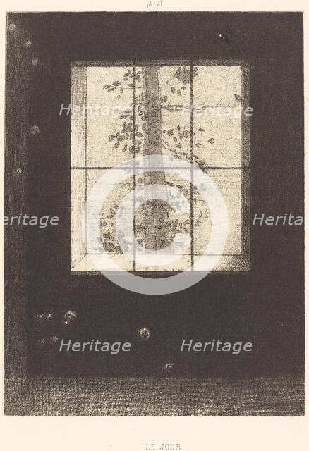 Le Jour (Day), 1891. Creator: Odilon Redon.