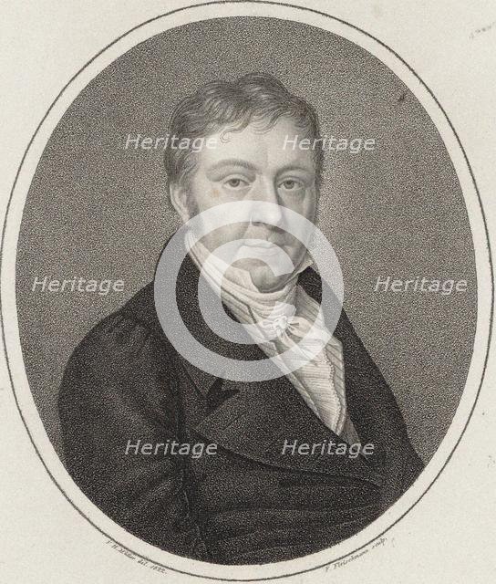 Portrait of Johann Nepomuk Hummel (1778-1837). Creator: Fleischmann, Friedrich (1791-1834).