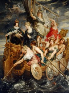 The adulthood of Louis XIII. (The Marie de' Medici Cycle), 1622-1625. Creator: Rubens, Pieter Paul (1577-1640).