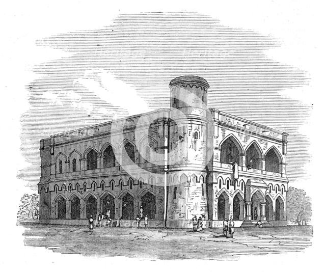 Christian Vernacular Society's Training Institution at Umritsur, 1872. Creator: Unknown.