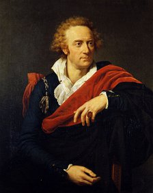 Portrait of the poet Count Vittorio Alfieri (1749-1803) , 1793.