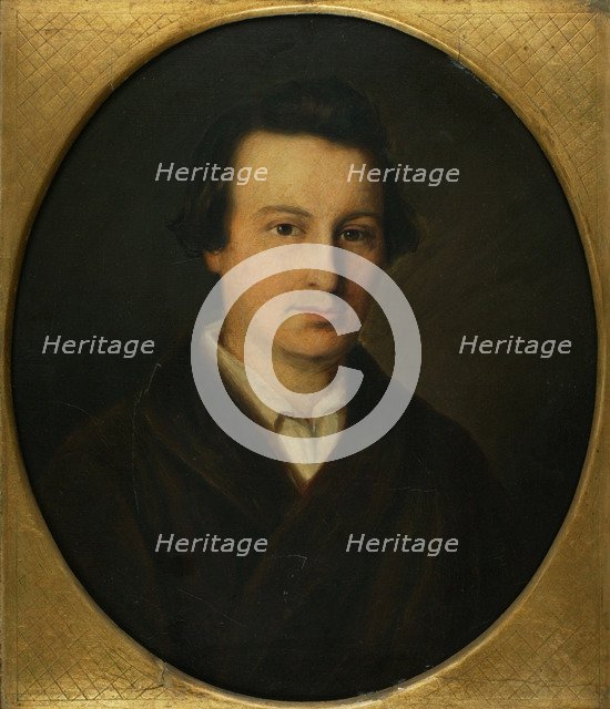 Portrait of the poet Heinrich Heine (1797-1856), 1843. Artist: Popper, Isidor (1816-1884)