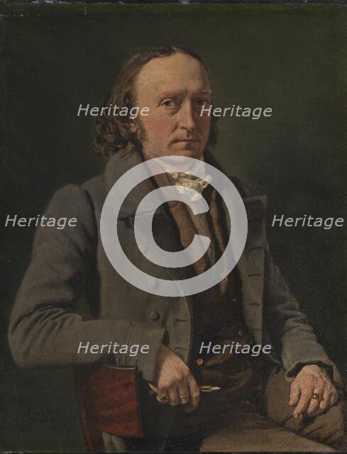 Self-Portrait, 1836. Creator: Christian Albrecht Jensen.