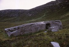 Dwarfie Stone, Isle of Hoy, Orkney, Scotland, 20th century. Artist: CM Dixon.