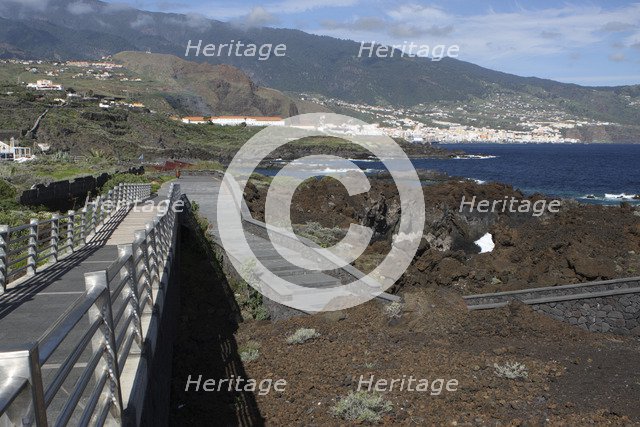 Santa Cruz de la Palma from Los Cancajos, La Palma, Canary Islands, Spain, 2009.