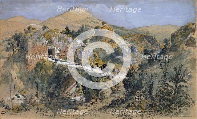 Caesarea Philippi (Banias). Creator: Harry Fenn.