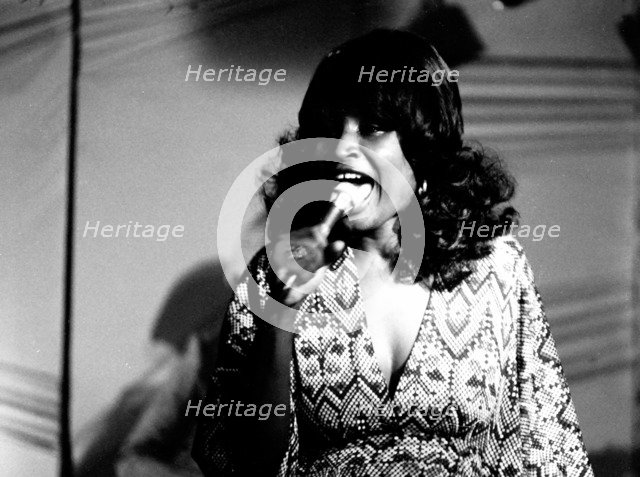 Viola Wills, Ronnie Scott's, London, 1974. Artist: Brian O'Connor