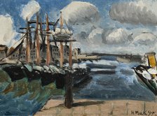 Port de Cherbourg, 1918. Creator: Matisse, Henri (1869-1954).