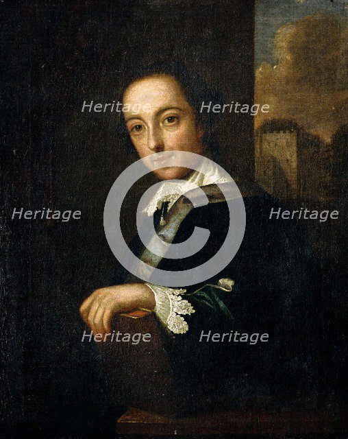 Horace Walpole, 4th Earl of Orford, English historian, antiquarian and politician, 1754 Artist: John Giles Eccardt.