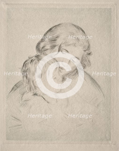 Mère et enfant. Creator: Pierre-Auguste Renoir (French, 1841-1919).