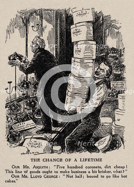 The Chance of a Lifetime (From Punch), 1911. Creator: Raven-Hill, Leonard (1867-1942).