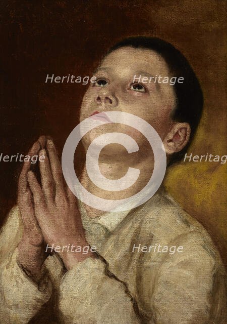 Prayer, c1883. Creator: Emanuel Herncisz.