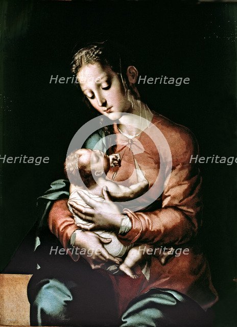 The Virgin and Child', by Luis de Morales.
