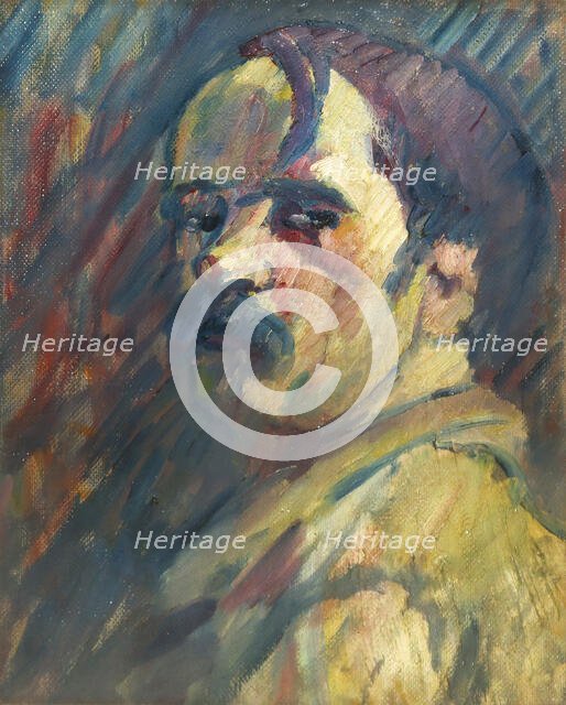 Self-portrait. Creator: Marussig, Piero (1879-1937).