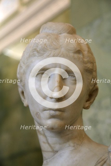 Portrait of Cornelia Salonina, wife of the Roman Emperor Gallienus, mid 3rd century. Artist: Unknown