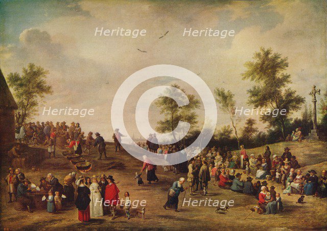 'The Village Fete', after 1846, (c1915). Artist: Unknown.