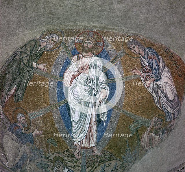 Byzantine mosaic of the Transfiguration, 11th century. Artist: Unknown