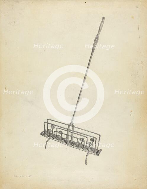 Toast Rack, c. 1938. Creator: Bernard Westmacott.