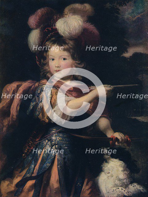 'Boy as Archer', 17th century, (1910). Artist: Nicolaes Maes.