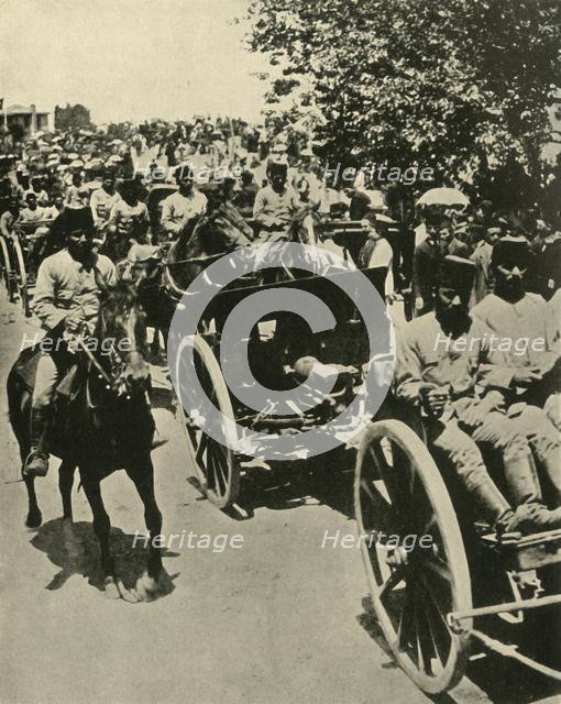German armaments in the Turkish Army, First World War, c1914, (c1920). Creator: Unknown.