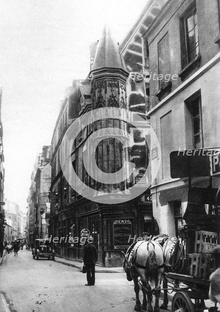 Rue Vieille du Temple, Hotel Barbette, Paris, 1931.Artist: Ernest Flammarion