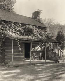Mast Weaving House, Valle Crucis, Watauga County, North Carolina, 1938. Creator: Frances Benjamin Johnston.