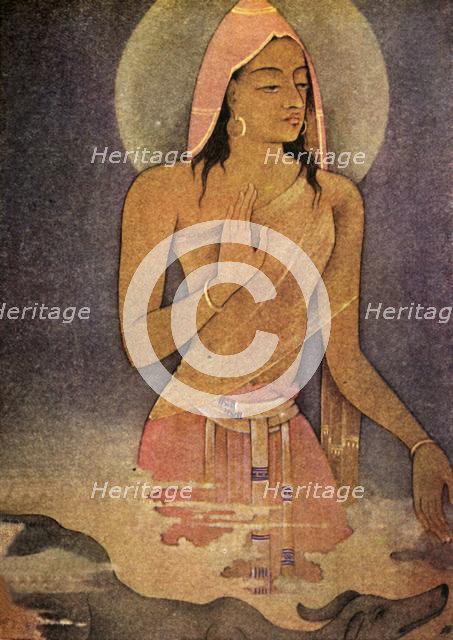 'Yudhishthira', 1920. Creator: Unknown.