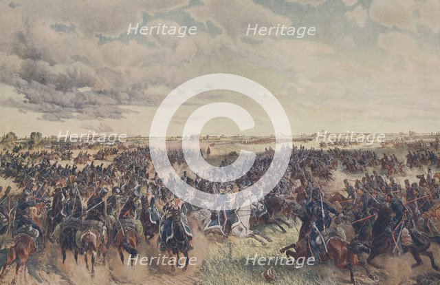 The Battle of Mir on 9 July 1812.