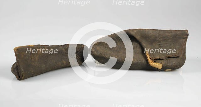 Galoshes, probably Central American, 1830-49. Creator: Unknown.