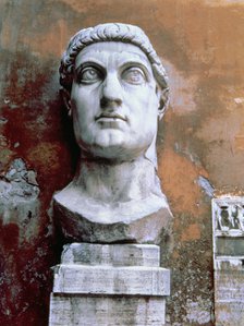 Constantine I 'The Great' (Caius Flavius ??Valerius Aurelius Constantinus) (270/288 - 337), Roman…