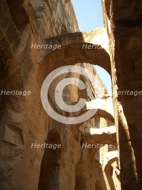 Amphitheatre of El Jem, Tunisia, 2009. Creator: Amanda Waite.