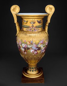 Londonderry Vase, Sèvres, 1813. Creators: Sèvres Porcelain Manufactory, Charles Percier, Alexandre-Theodore Brogniart, Gilbert Drouet, Christophe-Ferdinand Caron.