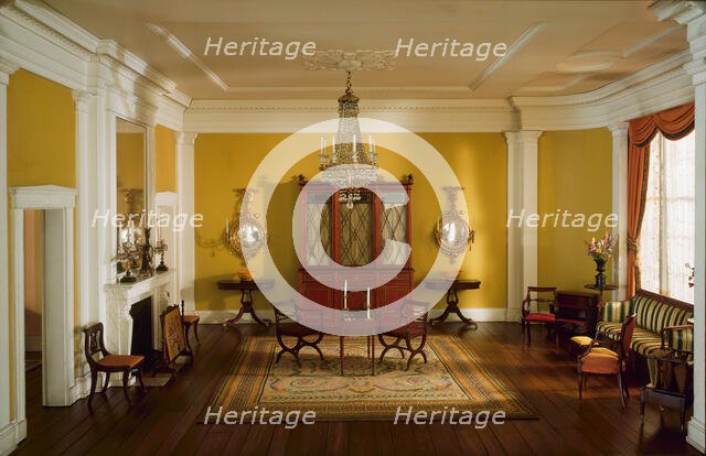 A14: Pennsylvania Drawing Room, 1834-36, United States, c. 1940. Creator: Narcissa Niblack Thorne.