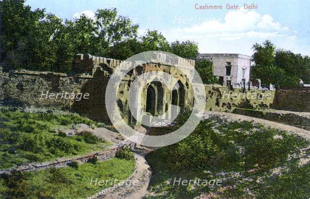 Cashmere Gate, Delhi, India, 20th century. Artist: Unknown