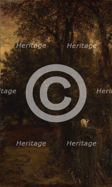 Landscape, 1892. Creator: Adolph Menzel.