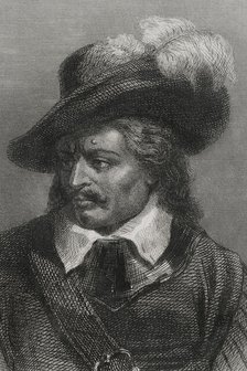 Oliver Cromwell, (1599-1658), Lord Protector of Great Britain, (1653-1658), 1856.  Creator: Unknown.