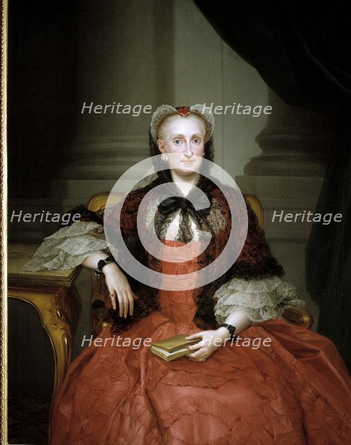 Maria Amalia of Saxony (1724-1760), Queen of Spain, wife of Carlos III.