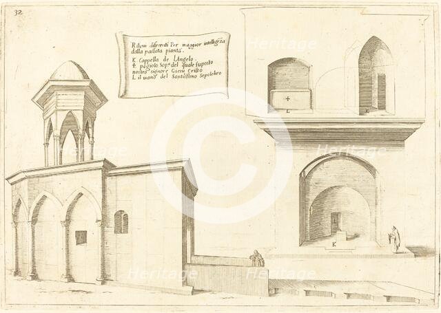 Elevation of the Church of the Holy Sepulchre, 1619. Creator: Jacques Callot.