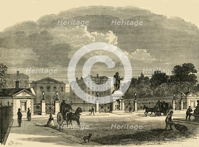 'Gateway of the Foundling Hospital', c1876. Creator: Unknown.