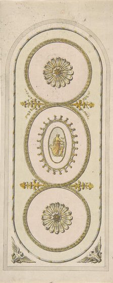 Design for a Panel, 1748-92. Creator: Unknown.
