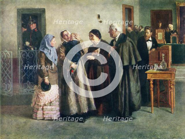 'The Released Woman', 1882, (1965). Creator: Vladimir Makovsky.