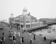 Steel Pier, Atlantic City, N.J., c.between 1910 and 1920. Creator: Unknown.