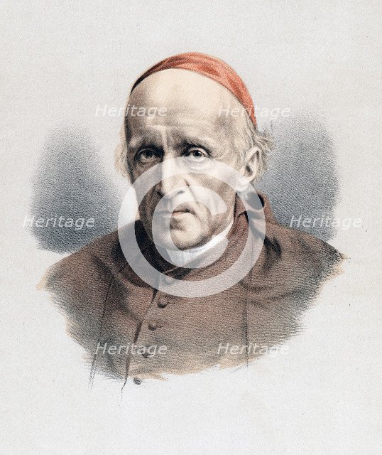 Henry Edward Manning, English Roman Catholic prelate, c1880. Artist: Anon
